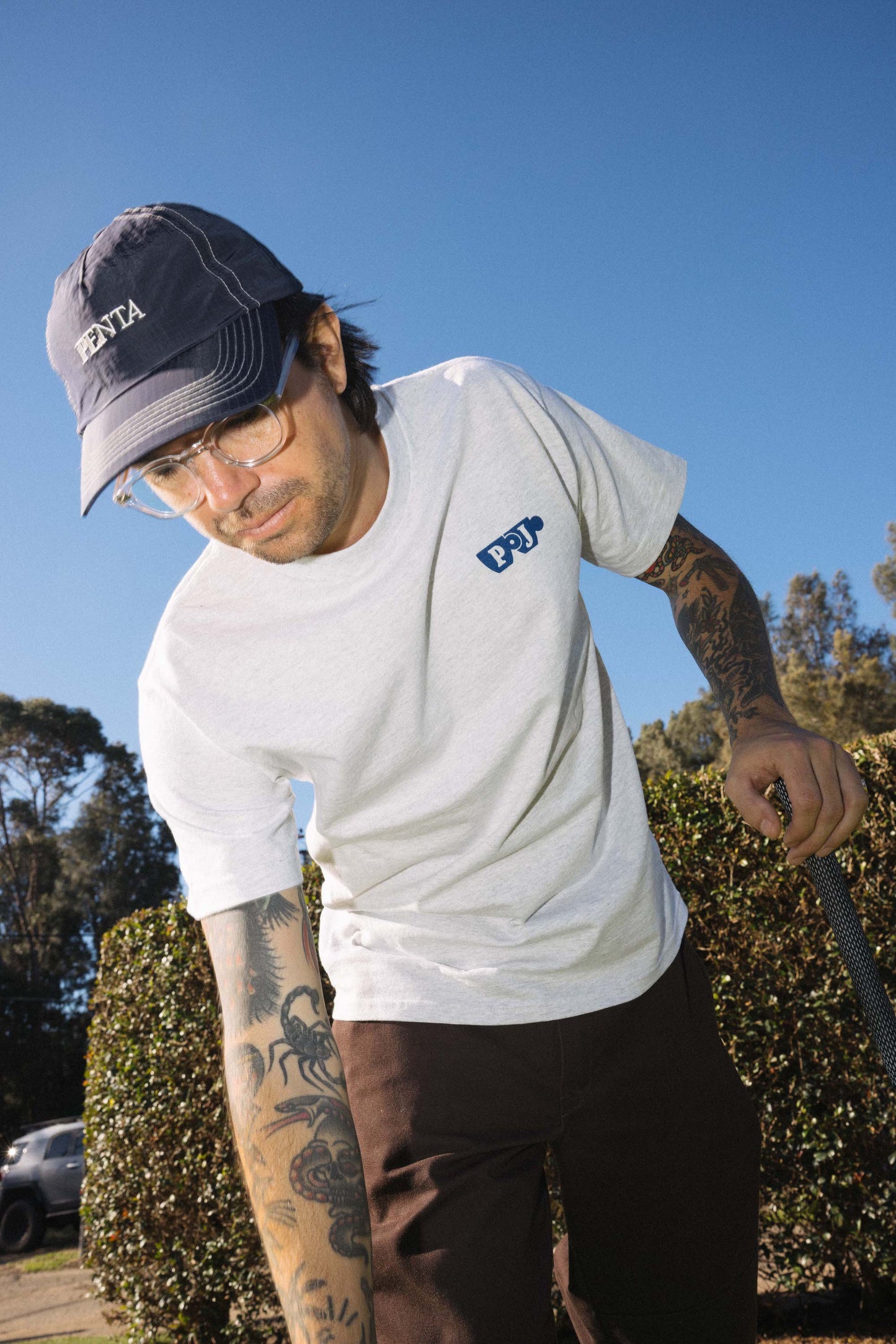 PENTA x Johnny's T-Shirt (Grey Marle)
