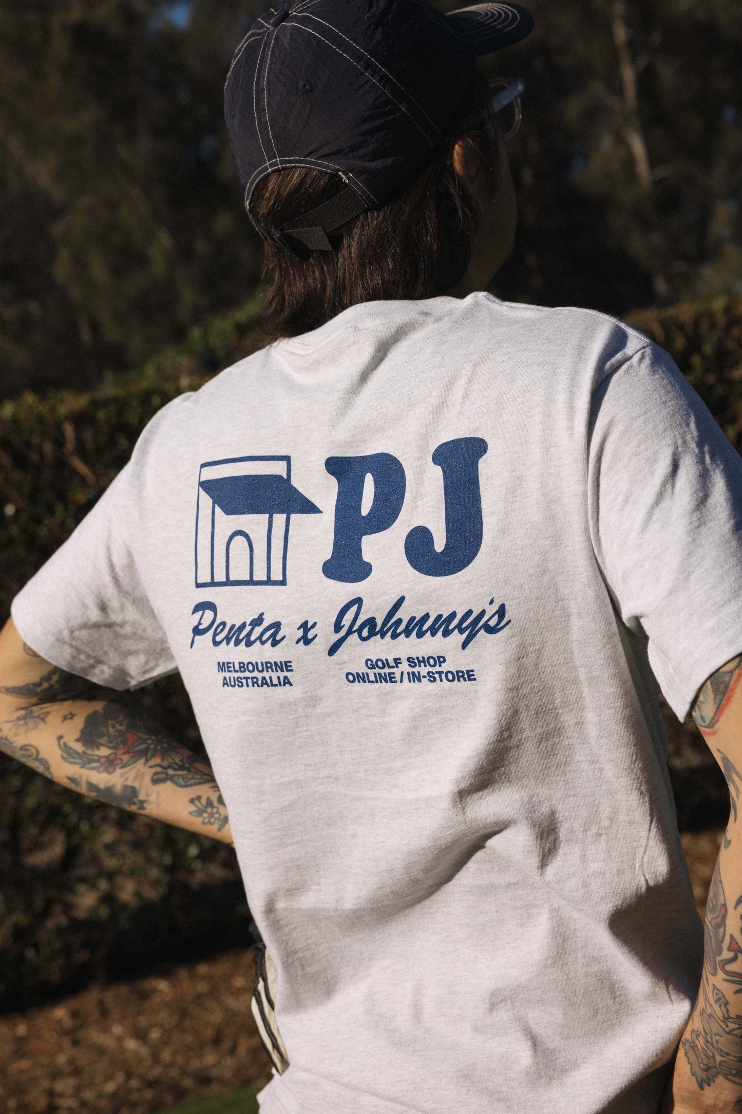 PENTA x Johnny's T-Shirt (Grey Marle)