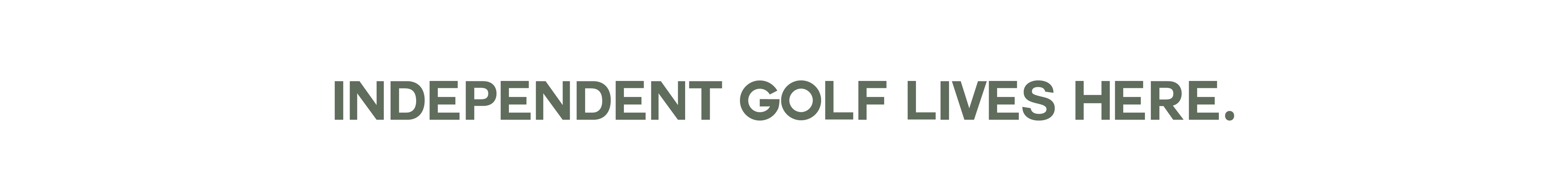 Independent Golf lives at Johnny's Golf Shop
