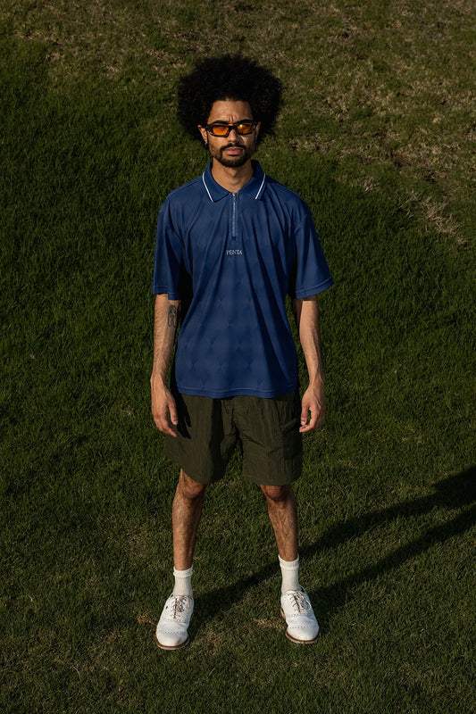 PENTA Golf Polo - Optical (Blue)