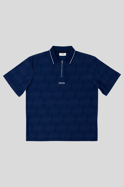 PENTA Golf Polo - Optical (Blue)